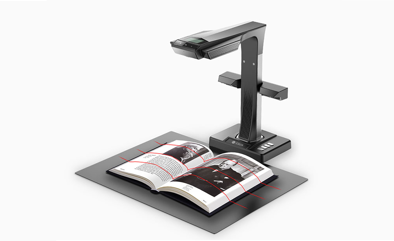 GOWENIC Document Scanner Camera, 8 Million Pixels HD A4 Auto Focusing USB  Document Camera Scanner, for Scanning Files Notes Picture, for Laptops PC